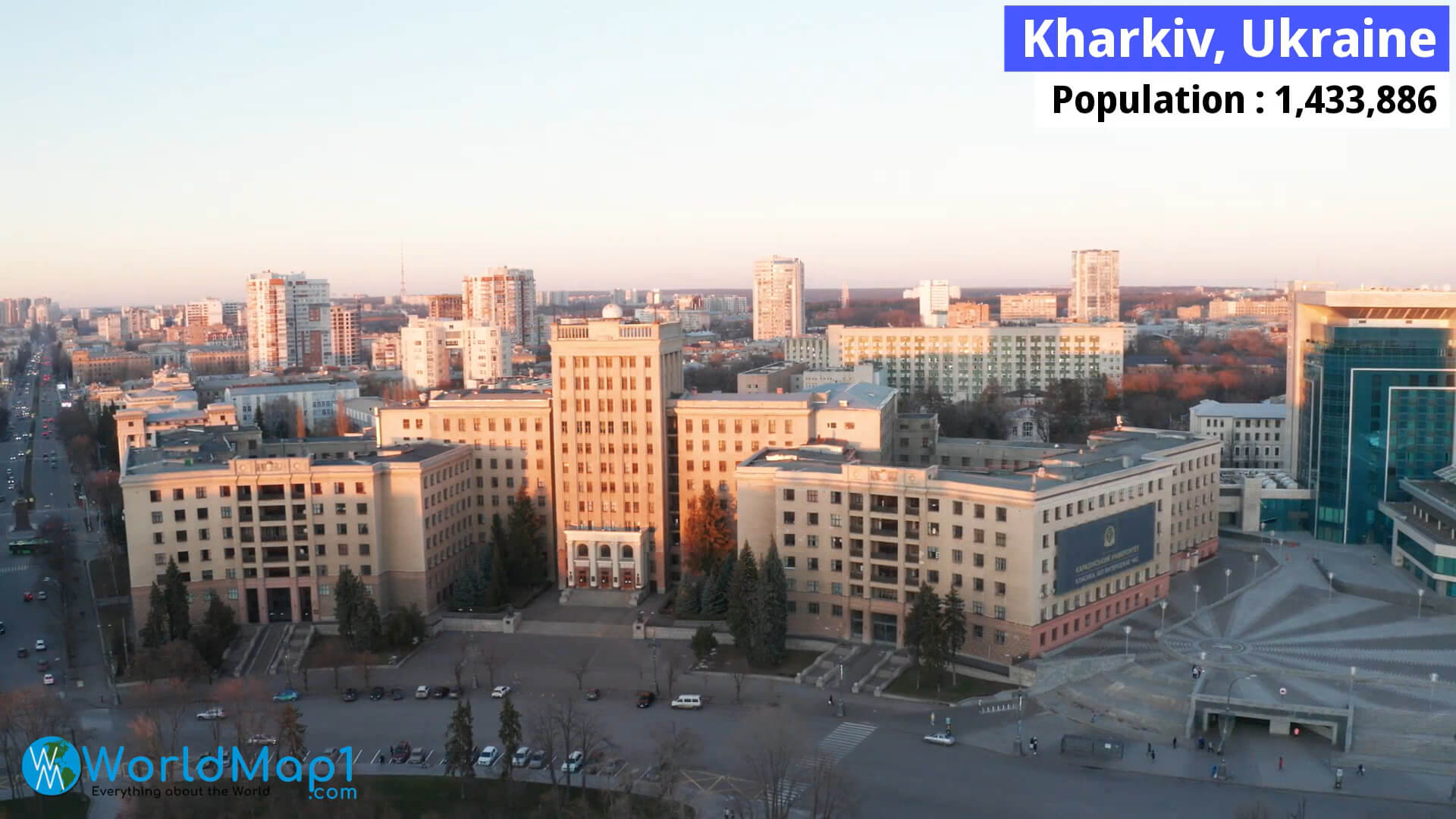 Kharkiv Vue Aérienne Ukraine